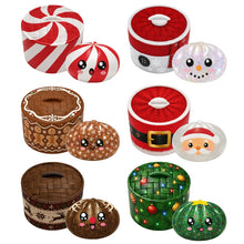 Load image into Gallery viewer, Mini Fun Doh Merry Squishmas Petite Christmas Dumpling Squishy Toy - Squishmas
