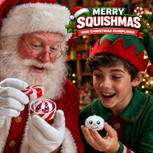 Load image into Gallery viewer, Mini Fun Doh Merry Squishmas Petite Christmas Dumpling Squishy Toy - Squishmas