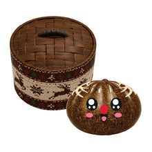 Load image into Gallery viewer, Mini Fun Doh Merry Squishmas Petite Christmas Dumpling Squishy Toy - Squishmas