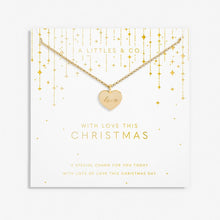 Load image into Gallery viewer, My Moments Christmas 'With Love This Christmas' Necklace