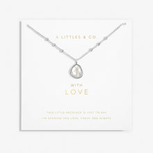 Load image into Gallery viewer, My Moments 'With Love' Necklace - Silver Plated
