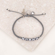 Load image into Gallery viewer, My Saint My Hero Little Words Project and My Saint My Hero Faith Bracelet