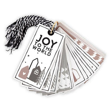 Load image into Gallery viewer, Gift Tag Book - Christmas Village