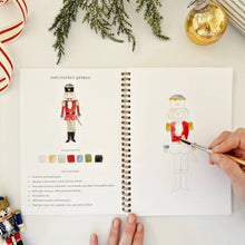Load image into Gallery viewer, Nutcracker Watercolor Workbook and Watercolor Paint Set