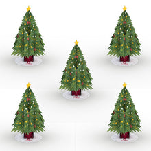 Load image into Gallery viewer, Stickerpop™: Festive Christmas Tree (5-Pack)