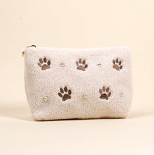 Load image into Gallery viewer, Paws & Pearls Teddy Pouch