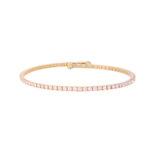 Load image into Gallery viewer, Pink Opal Classic Crystal Bangle