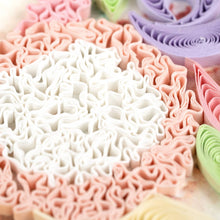 Load image into Gallery viewer, Quilled Floral Wedding Cake Greeting Card