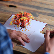 Load image into Gallery viewer, Sugar Maple Tree Lovepop 3D card