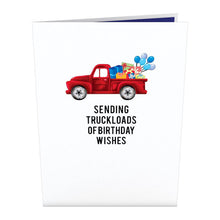 Load image into Gallery viewer, Truckloads of Birthday Wishes Lovepop Card