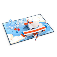 Load image into Gallery viewer, Happy Birthday Plane Lovepop Card