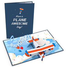 Load image into Gallery viewer, Happy Birthday Plane Lovepop Card