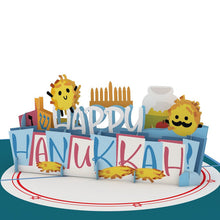 Load image into Gallery viewer, Happy Hanukkah Latkes Lovepop Card