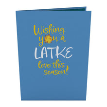 Load image into Gallery viewer, Happy Hanukkah Latkes Lovepop Card