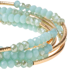 Load image into Gallery viewer, Scout Wrap : Turquoise Combo/Gold
