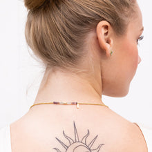 Load image into Gallery viewer, Ombre Stone Wrap - Midnight/Gold