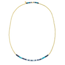 Load image into Gallery viewer, Ombre Stone Wrap - Midnight/Gold