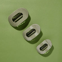 Load image into Gallery viewer, Sage It Ain't So Small Flat Round Hair Clip