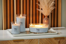 Load image into Gallery viewer, Sagewood & Seagrass Ellipse WoodWick Candle