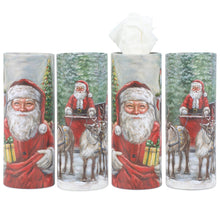Load image into Gallery viewer, Santa Tissue Box Set - Car Tissues
