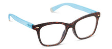 Load image into Gallery viewer, Sinclair Leopard Tortoise/Blue - Peepers Readers