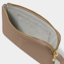 Load image into Gallery viewer, Small Wristlet Pouch - Mocha