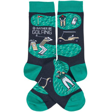 Load image into Gallery viewer, Socks - Rather Be Golfing
