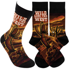 Load image into Gallery viewer, Socks - Wild Like The West