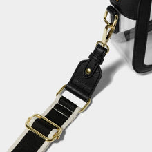 Load image into Gallery viewer, Stadium Bag with Canvas Strap - Black