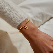 Load image into Gallery viewer, 'Star of David' Bracelet In Gold-Tone Plating