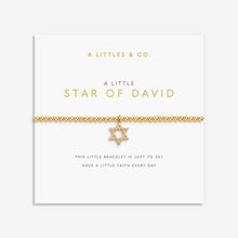 Load image into Gallery viewer, 'Star of David' Bracelet In Gold-Tone Plating