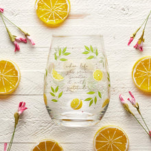 Load image into Gallery viewer, Stemless Wine Glass - Gratitude