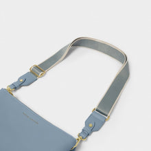 Load image into Gallery viewer, Stripe Canvas Bag Strap - Cornflower Blue