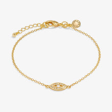 Load image into Gallery viewer, Style Stories Eye Bracelet In Gold-Tone Plating