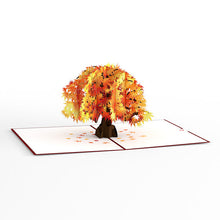 Load image into Gallery viewer, Sugar Maple Tree Lovepop 3D card