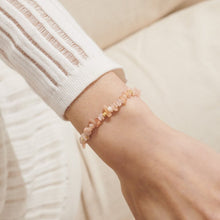 Load image into Gallery viewer, Sunstone Manifestones Adjustable Bracelet In Gold-Tone Plating