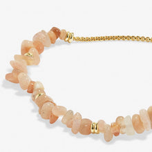 Load image into Gallery viewer, Sunstone Manifestones Adjustable Bracelet In Gold-Tone Plating
