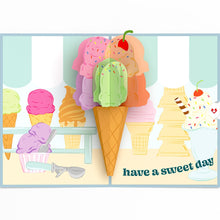 Load image into Gallery viewer, Sweet Day Ice Cream Lovepop Card