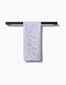 Daisy Duets Kitchen Tea Towel by Geometry