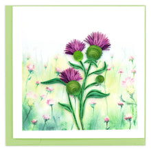 Load image into Gallery viewer, Thistle Everyday Quilling Card