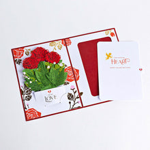 Load image into Gallery viewer, To My Love Card with Mini Bouquet