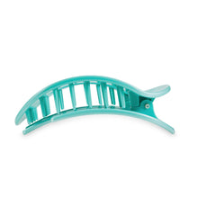 Load image into Gallery viewer, Totally Turquoise Large Flat Round Hair Clip