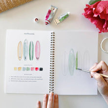 Load image into Gallery viewer, Tropical Watercolor Workbook