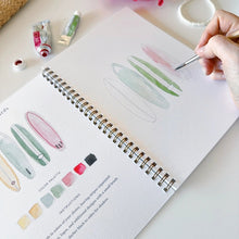 Load image into Gallery viewer, Tropical Watercolor Workbook