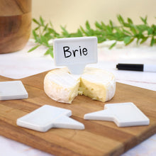 Load image into Gallery viewer, White Ceramic Party Pick Set