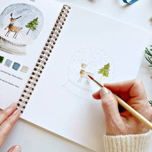 Load image into Gallery viewer, Winter Watercolor Workbook