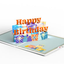 Load image into Gallery viewer, Wishing You a Happy Birthday Music and Lights Lovepop Card