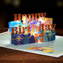 Load image into Gallery viewer, Wishing You a Happy Birthday Music and Lights Lovepop Card
