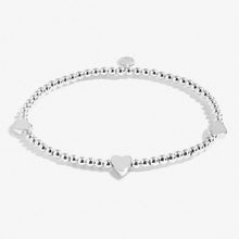 Load image into Gallery viewer, 'With Love' Silver Bracelet Set of 2