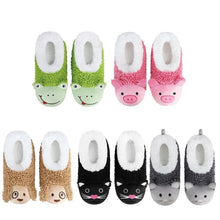 Load image into Gallery viewer, Women's Pink Pig Whimsical Critters Snoozies - Foot Coverings